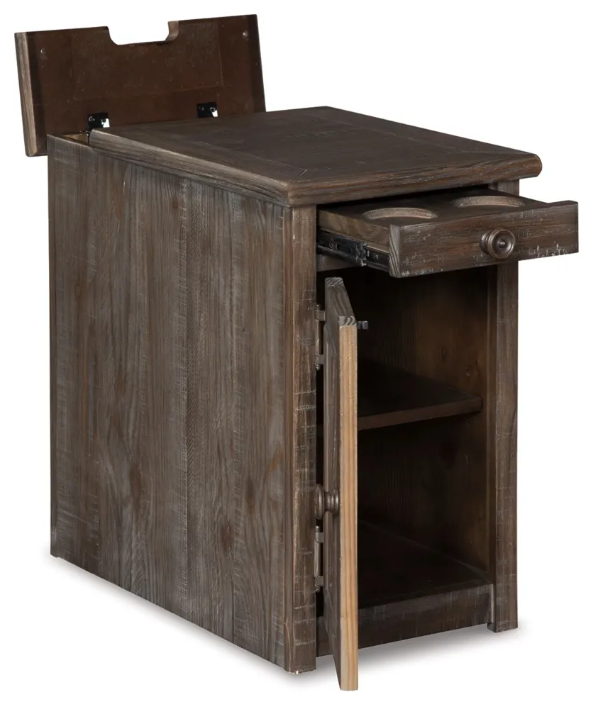 Ashley Wyndahl Chair Side End Table - Rustic Brown