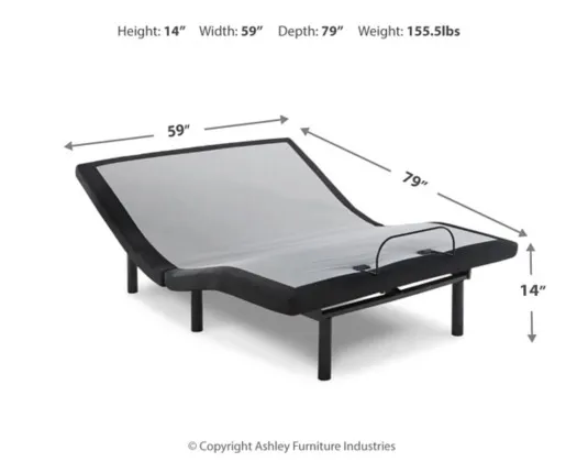 Ashley Head-Foot Model Best Queen Adjustable Base