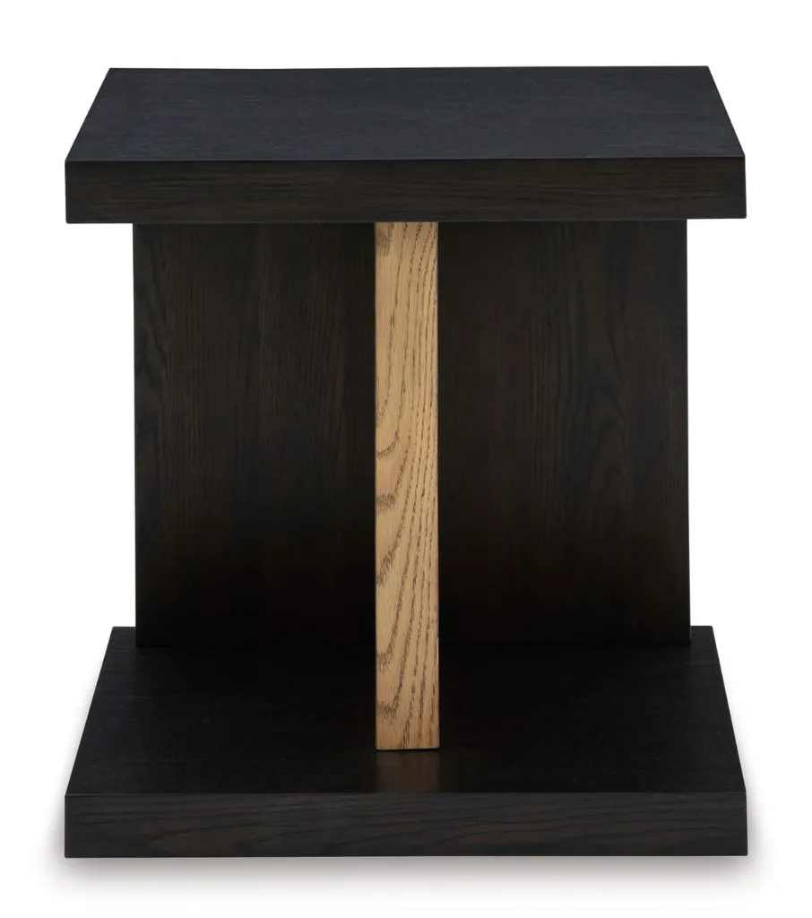 Ashley Kocomore Chairside End Table - Brown/Natural