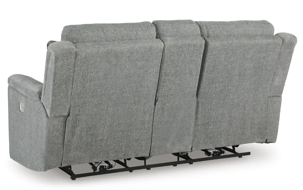 Ashley Overflow Next-Gen Nuvella™ Performance Fabric Dual Power Reclining Sofa