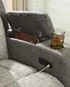 Ashley Stately Check Dual Power Reclining Loveseat with Console-8.webp