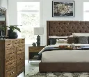 Ashley Steenlage King Bed Brown - w/o Slats