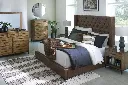 Ashley Steenlage King Bed Brown - w/o Slats