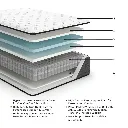 Ashley Ultra Luxury Firm Tight Top with Memory Foam Queen Mattress - 14"