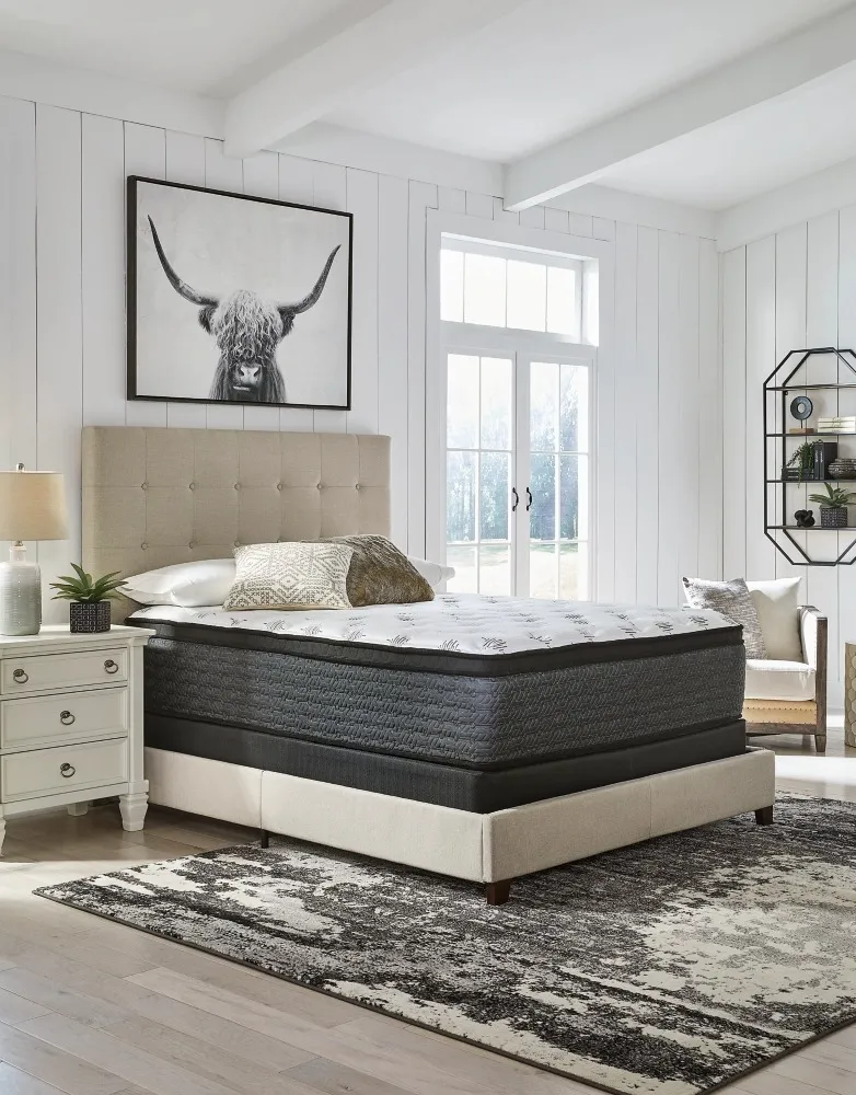 Ashley Ultra Luxury Firm Tight Top with Memory Foam Queen Mattress - 14"