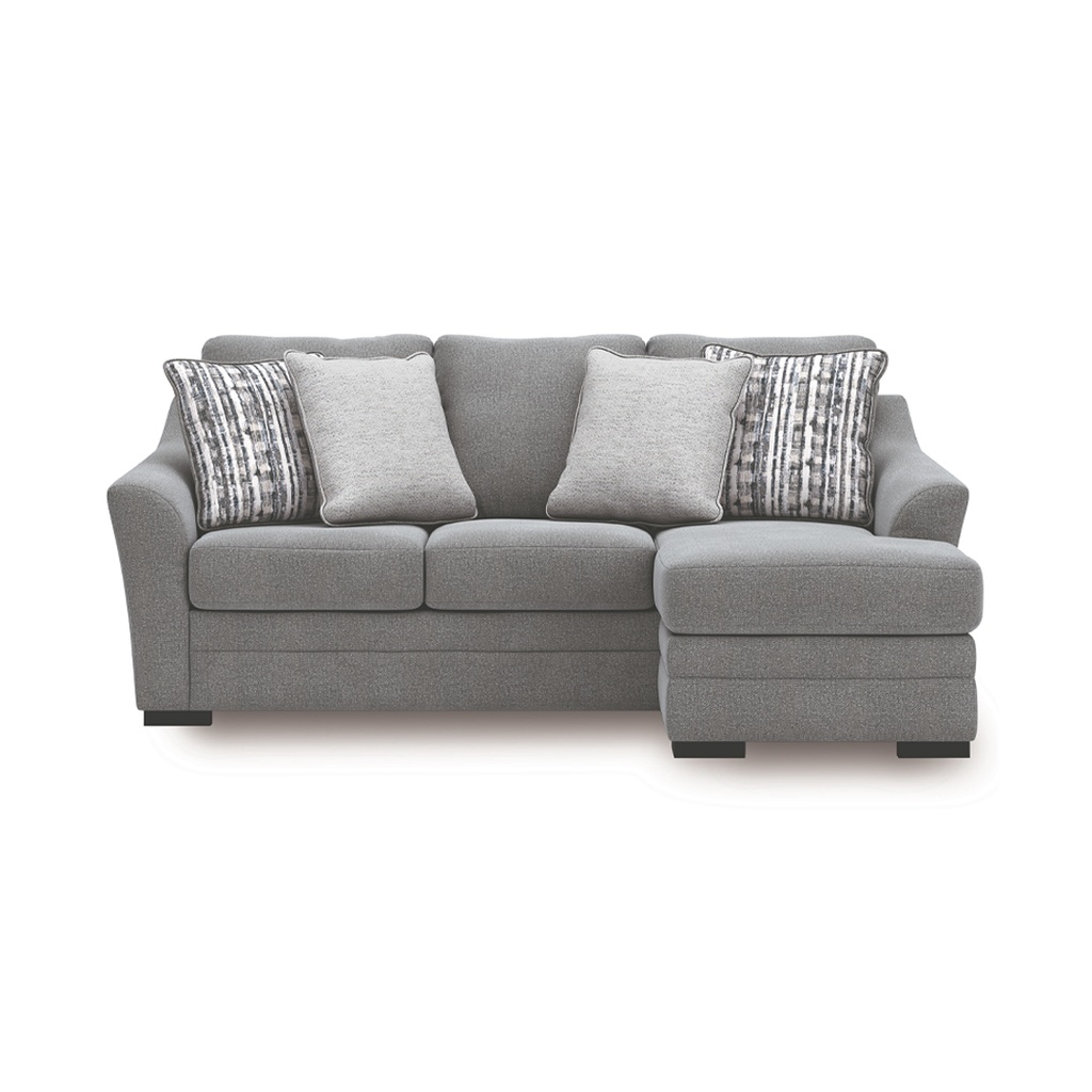 [4350568] Ashley Lealand Heights Next-Gen Nuvella™ Performance Fabric Queen Sofa Chaise Sleeperel