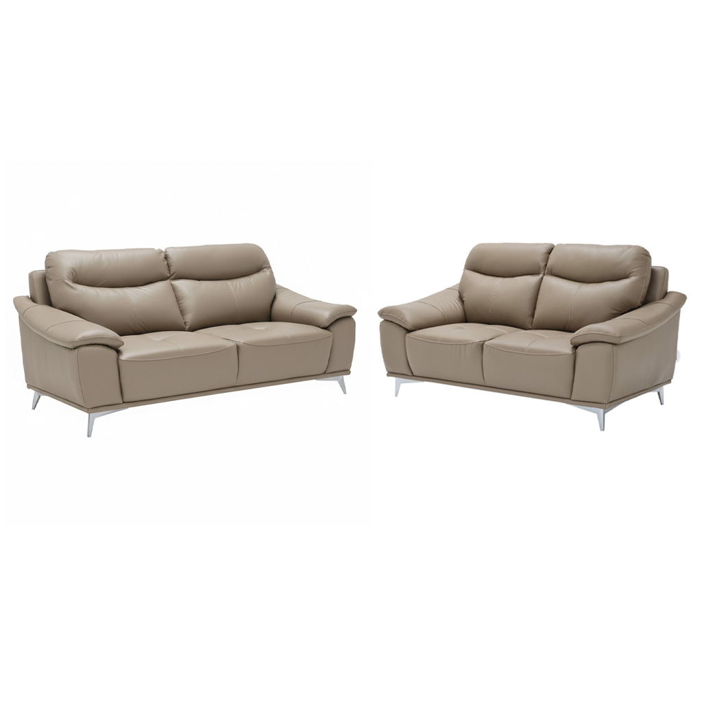 [19216776_84] Gloommy Sofa Set 2+3Seater-SL/Brown