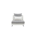 Jelly Sofa Mini Corner-Black/White