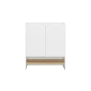 KC-Play Nordis Shoe Cabinet SH80-Lindberg Oak/White