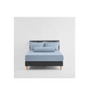 Lotus Attitude - QS Fitted Bedsheet Set-5pcs - Light Blue