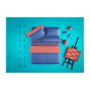 Lotus Lovely - QS Fitted Bedsheet Set-5pcs - LY-15-19