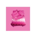 Lotus SoulMate Plain Pink TS Fitted Bedsheet Set - 3pcs - LI-SM-05-05D