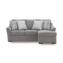 Ashley Lealand Heights Next-Gen Nuvella™ Performance Fabric Queen Sofa Chaise Sleeperel