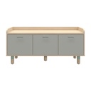 Brooker Sideboard TV120 Lindberg Oak Light Gray
