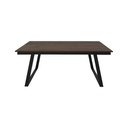 Fina Dining Table - A200 - Iron Black/Nature